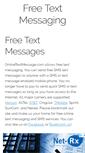 Mobile Screenshot of onlinetextmessage.com